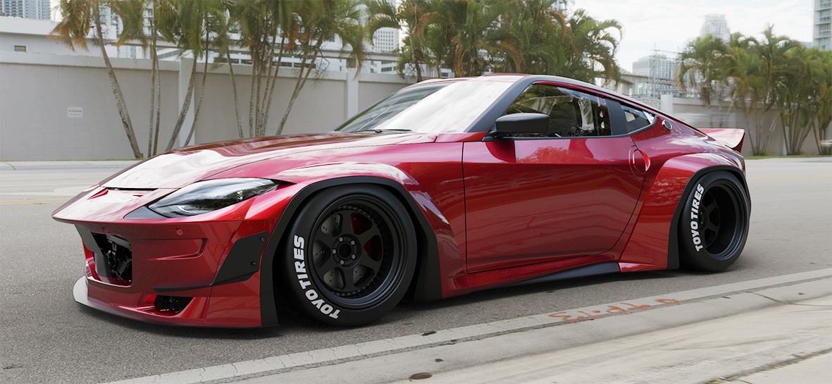 Pandem | V1.0 Nissan 400Z [RZ34] + Rear Wing | 2022+