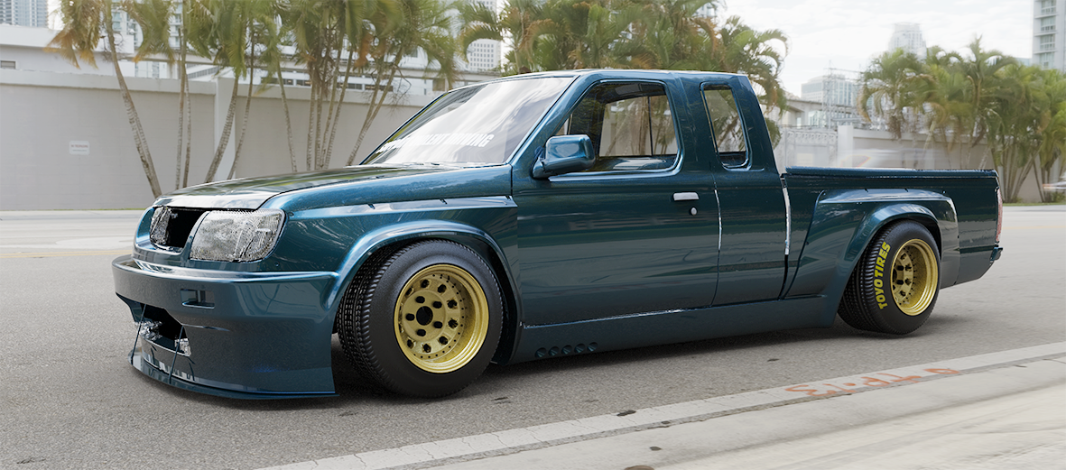 Pandem | V1.0 Nissan Navara Frontier D22 | 1997 - 2015