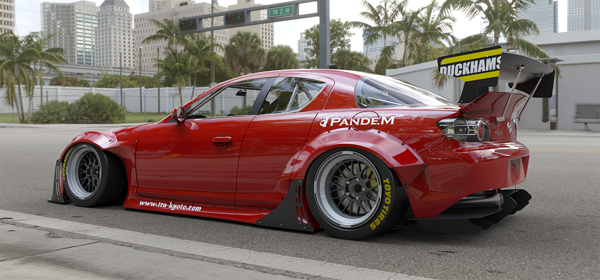 Pandem | V1.0 Mazda RX-8 SE3P + Wing [Options] | 2009 - 2012
