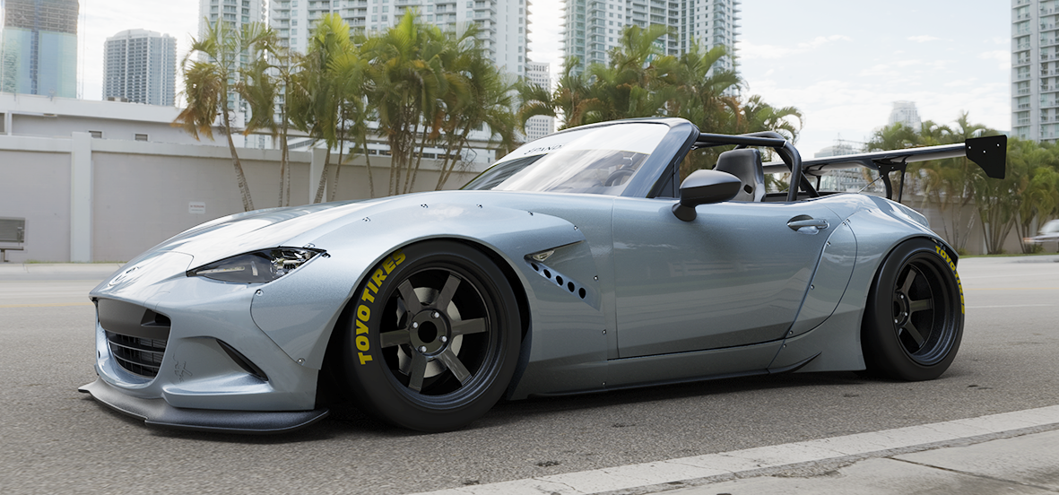 Pandem | V1.0 Mazda ND MX-5 Miata + GT Wing | 2015+
