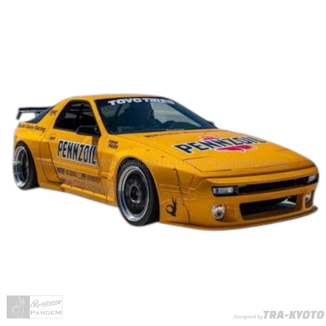 Pandem | V2.0 Mazda FC RX-7 [FC3S] + Rear Wing | 1985 - 1992 – Rocket ...
