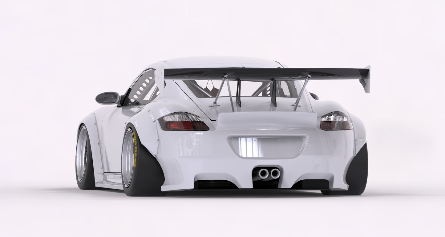 Pandem | V2.0 Porsche Cayman 987.1 + GT Wing | 2005 - 2012