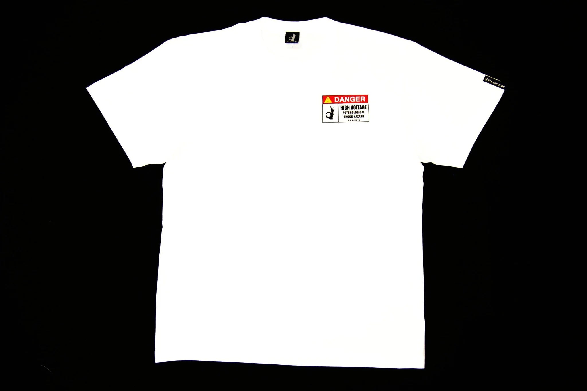 Rocket Bunny Racing × Pandem | DANGER T Shirt - WHITE – Rocket Rocket Bunny Racing × Pandem | DANGER T Shirt - WHITE – Rocket