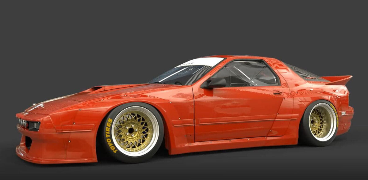 Pandem | V1.0 MAZDA FC RX-7 [FC3S] + Wing [Options] | 1985 - 1992 ...