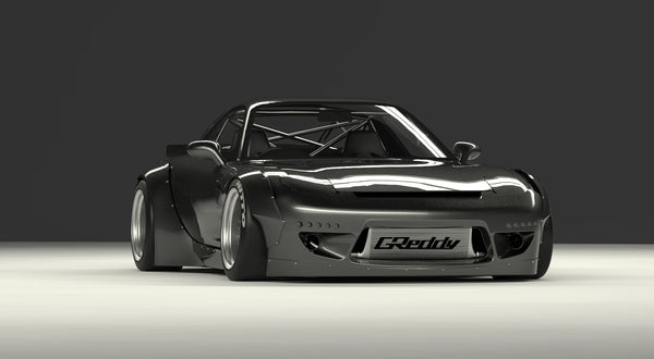 Rocket Bunny Racing | V1.0 Mazda RX-7 FD3S + Duck Wing | 1993-2003 ...