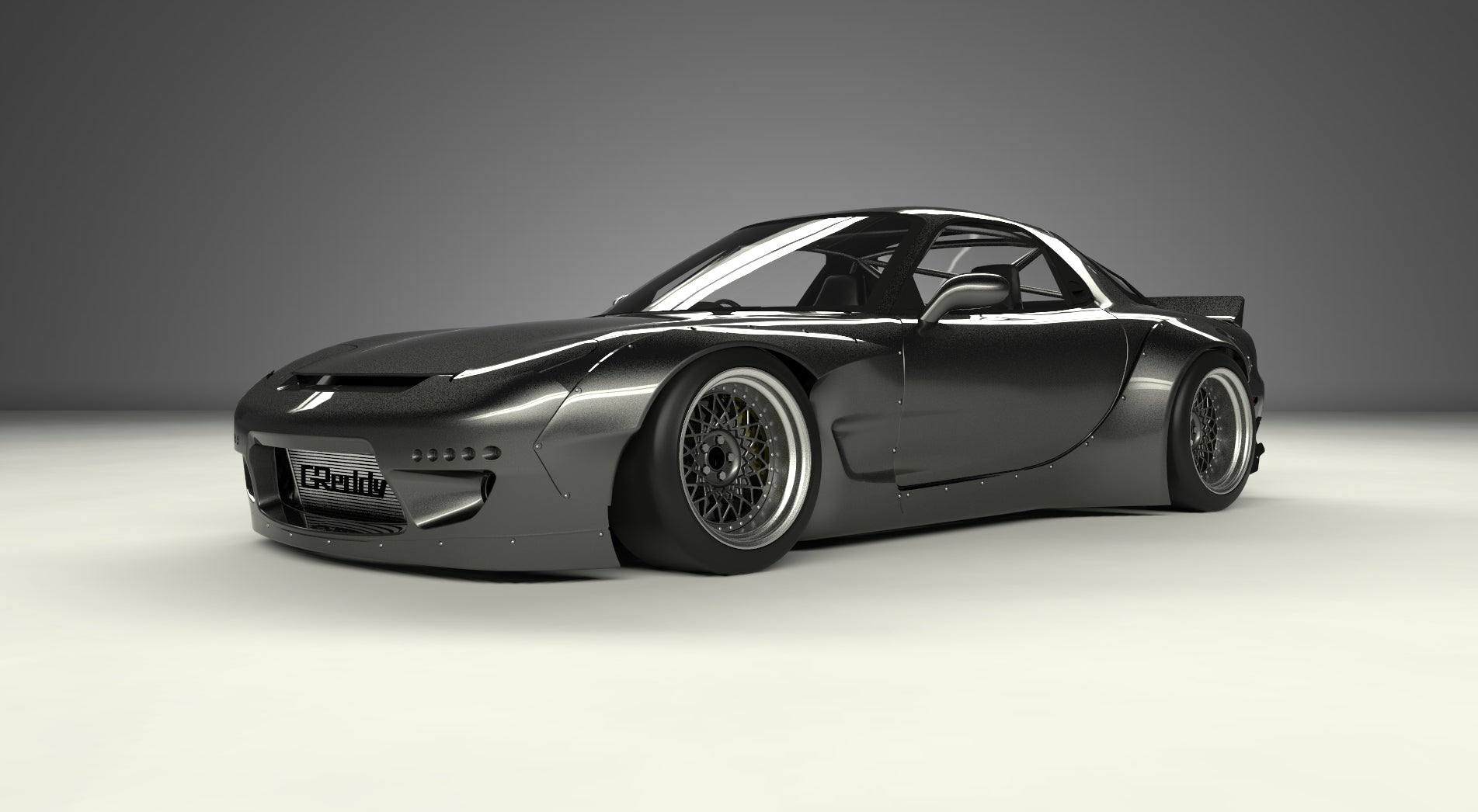 Rocket Bunny Racing | V1.0 Mazda RX-7 FD3S + Duck Wing | 1993-2003 ...