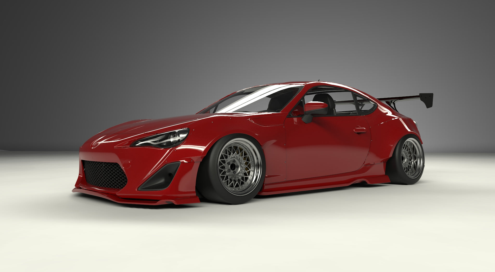 Rocket Bunny Racing | V1.0 [ ZN-6 ] - GT86 - FRS with GT Wing