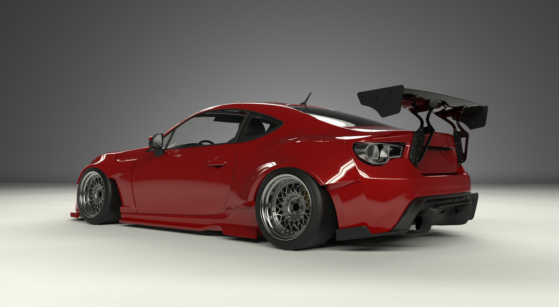 Rocket Bunny Racing | V1.0 [ ZN-6 ] - GT86 - FRS with GT Wing