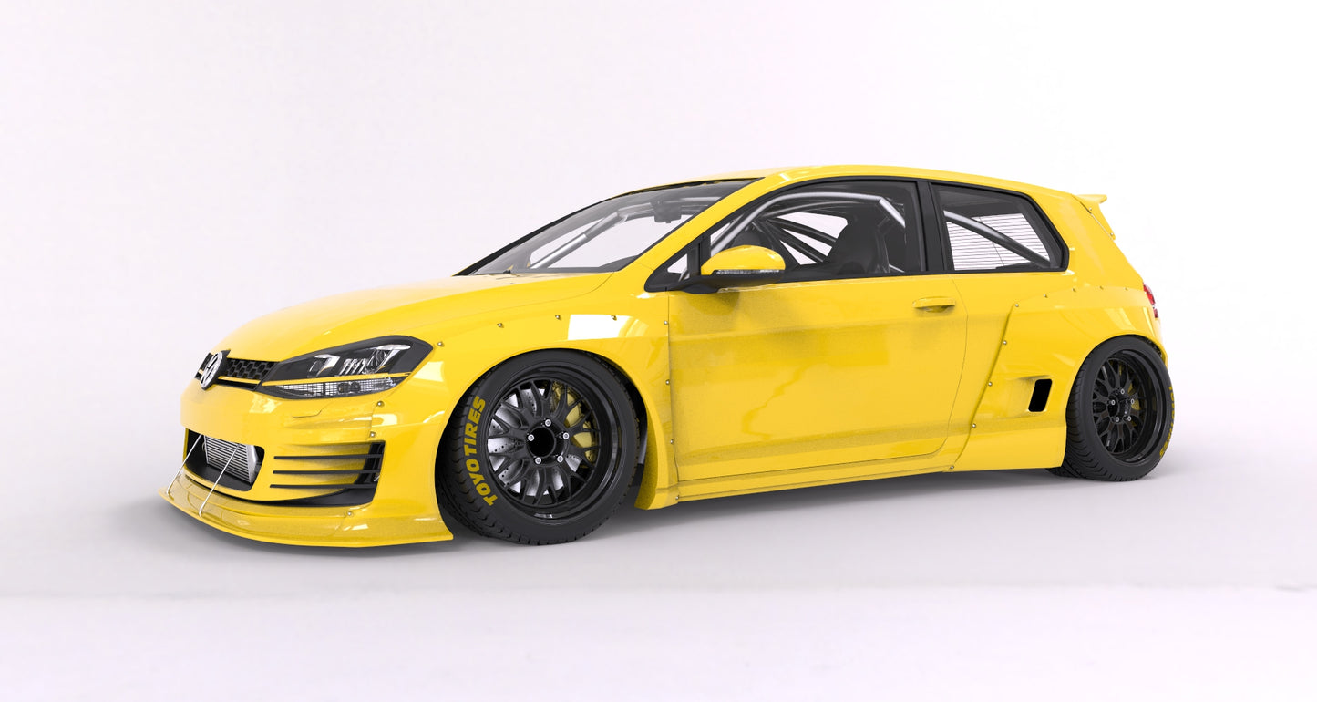 Pandem Racing | V1.0 Volkswagen Golf MK7 GTI + Roof Wing | 2015 - 2021
