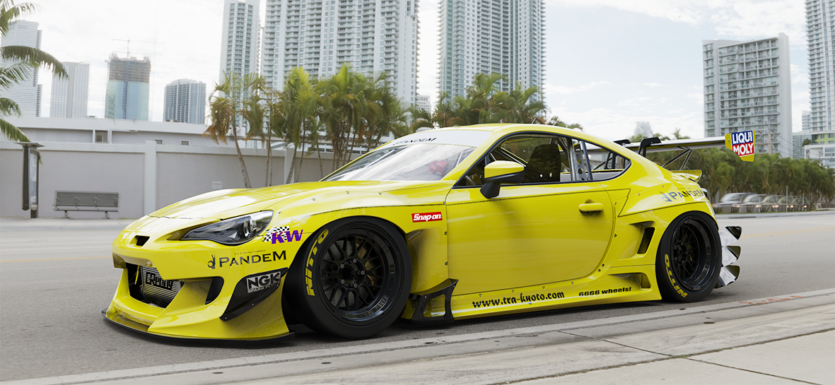 Rocket Bunny Racing | V3.0 BRZ [ ZN-6 ] - GT86 - FR-S + Wing [Options] | 2012 - 2016