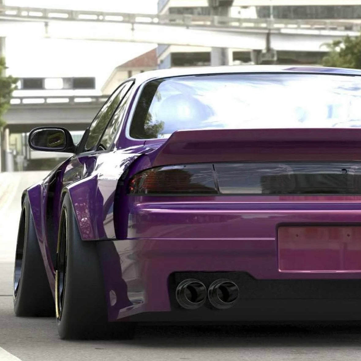 PANDEM | V3.0 Nissan Silvia [S14] + Duck Wing | 1994 - 1996