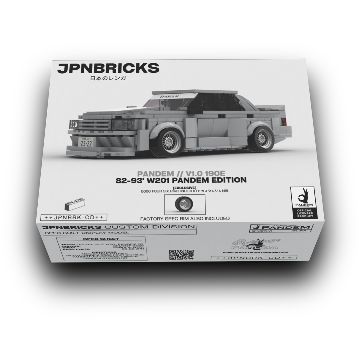 PANDEM X JPNBRICKS™ 190E PANDEM EDITION V1.0 (1982-1993)