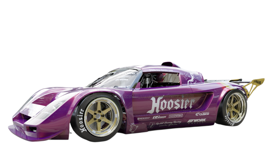 ROCKET BUNNY RACING x 6666 FOUR SIX GT RODEO SPECIAL | LOTUS ELISE [2nd Gen. / 111S] WIDEBODY AERO + SUBFRAME KIT [FRP] | 2001 - 2011