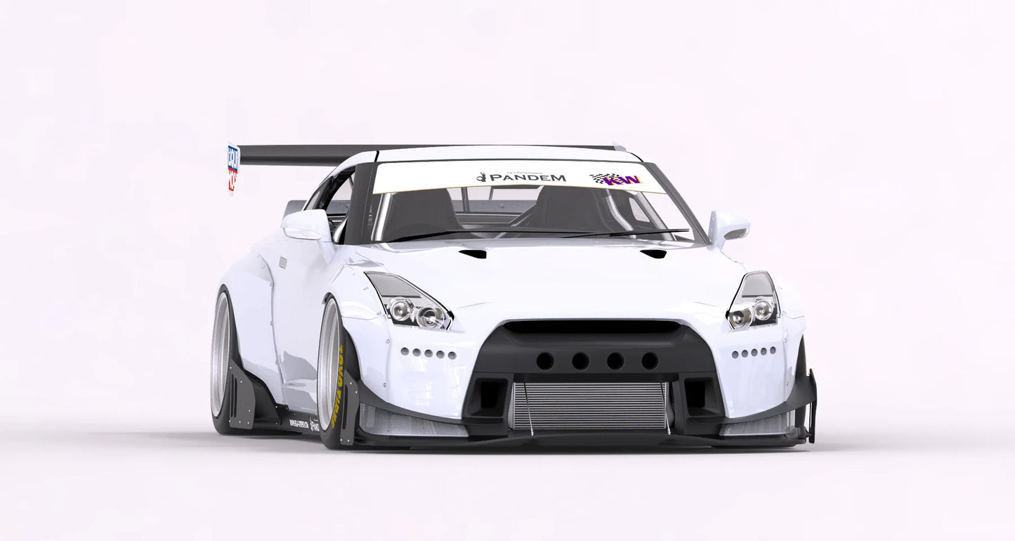 Pandem | V2.5 Nissan R35 GT-R + Wing [Options] | 2009-2015