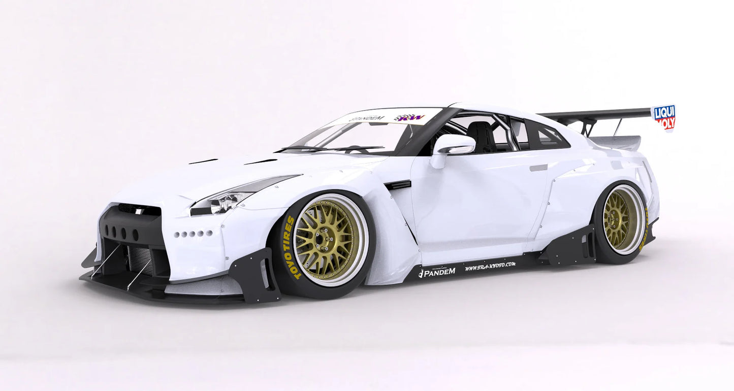 Pandem | V2.5 Nissan R35 GT-R + Wing [Options] | 2009-2015