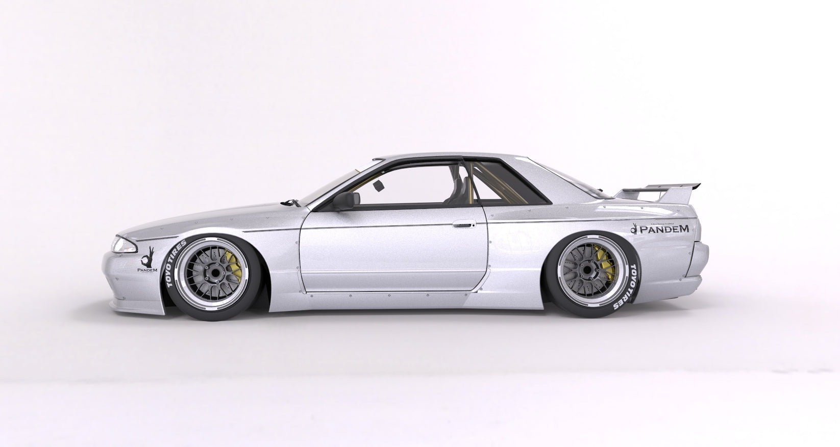 GReddy Pandem V1.5 Full Kit w/o Wing | 1989-1994 Nissan Skyline GTR  (17020629) main image 0