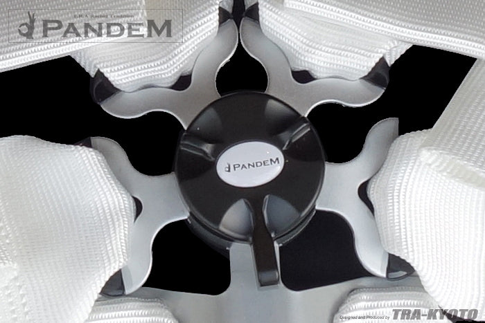 Pandem | 6pt Harness - White