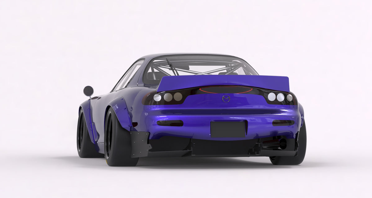 Pandem Rx3 Pandem | V1.0 Mazda FD RX-7 FD3S BOSS + Duck Wing | 1991 - 2000 ...
