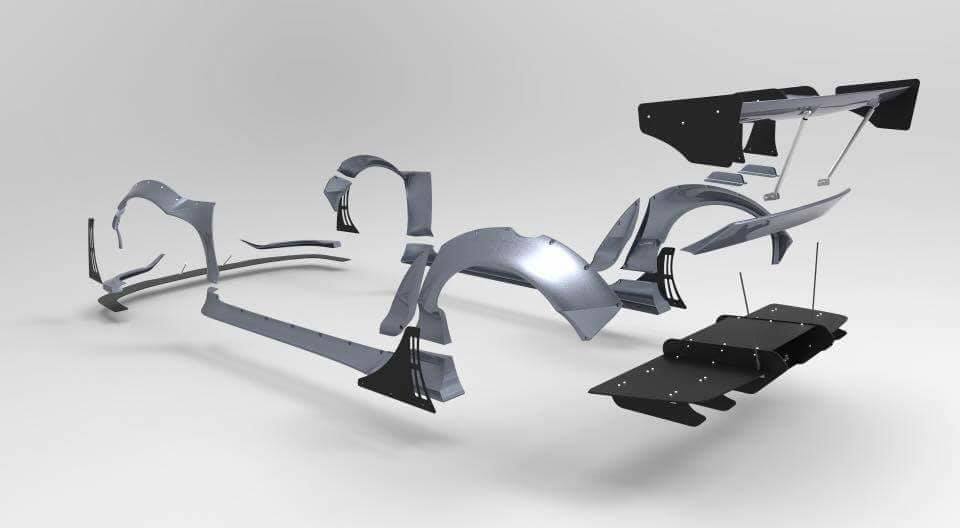 GReddy GT Pandem Wing | 2009-2010 Mazda RX-8 (17040411)