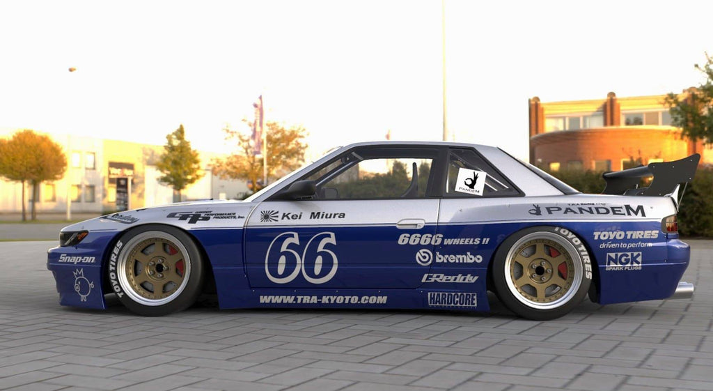Pandem | V3.0 Nissan Silvia [S13] + Wing [Options] | 1989-1993
