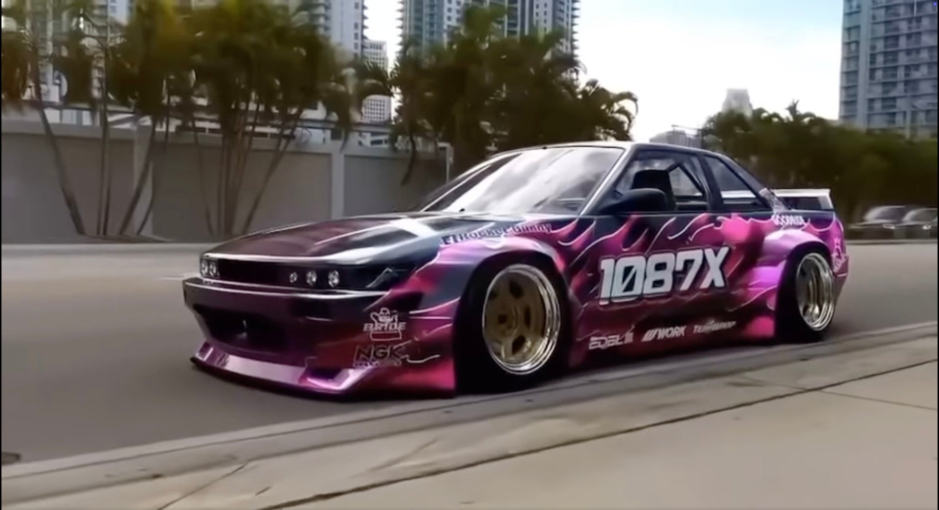 Pandem | V4.0 Nissan Silvia [S13] + Rear Wing | 1989-1993 – Rocket