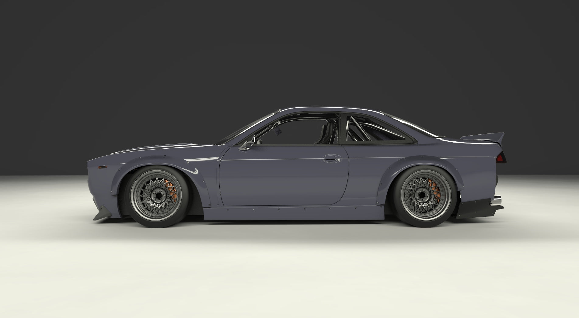 Rocket Bunny Racing | V2.0 Nissan Silvia BOSS [S14] + Duck Wing