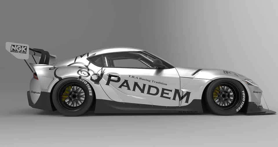 GReddy Pandem Aero V1.0 Front Lip | 2020-2026 Toyota GR Supra A90 (66910402) main image 1