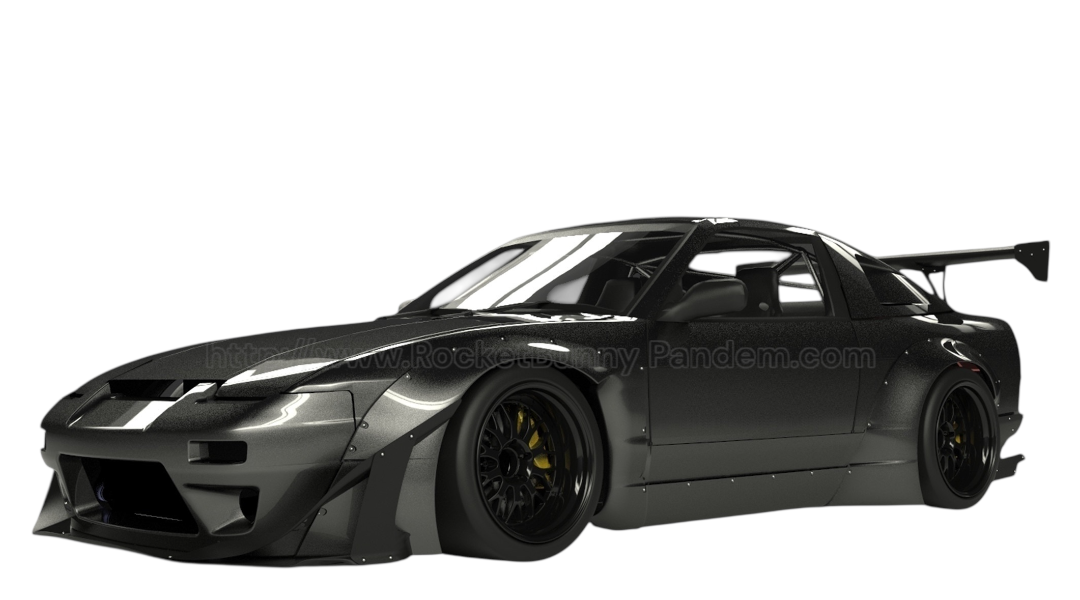 Rocket Bunny Racing | V2.5 Nissan 180SX / 240SX [RPS13] + Duck Wing | 1989 - 1993