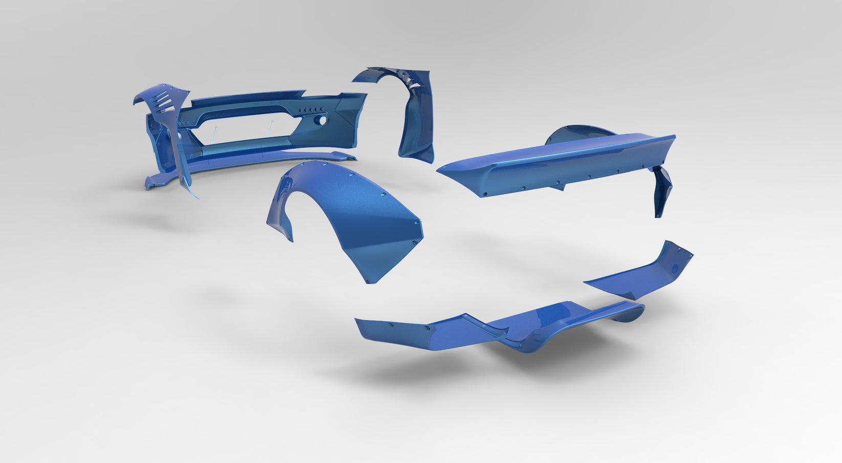 GReddy Rocket Bunny Aero Kit - Front Fenders | 2003-2008 Nissan 350Z (17020353) main image 0