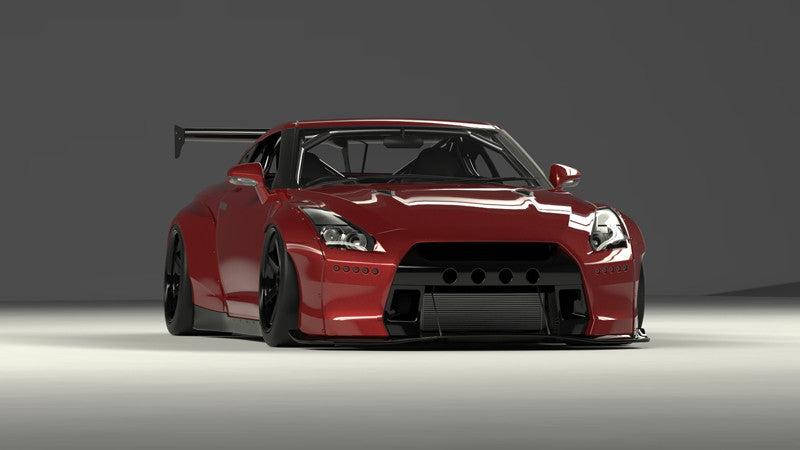 Pandem | V2.5 Nissan R35 GT-R + Wing [Options] | 2009-2015