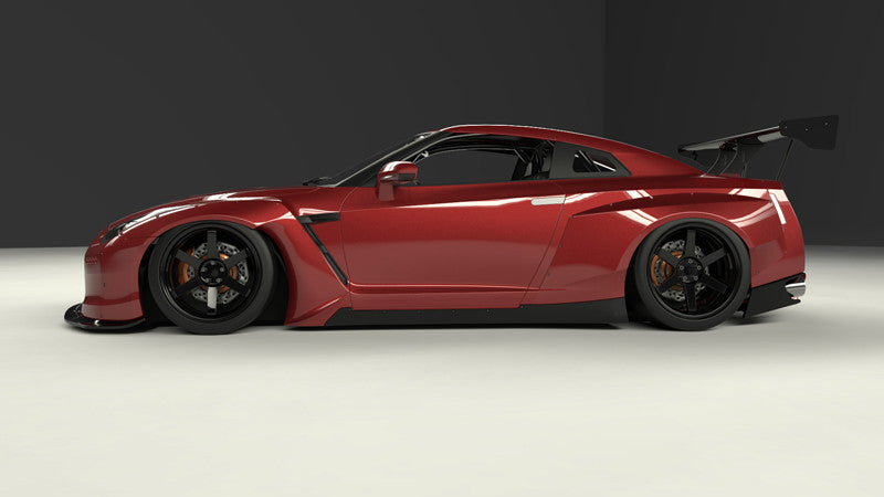 Pandem | V2.5 Nissan R35 GT-R + Wing [Options] | 2009-2015