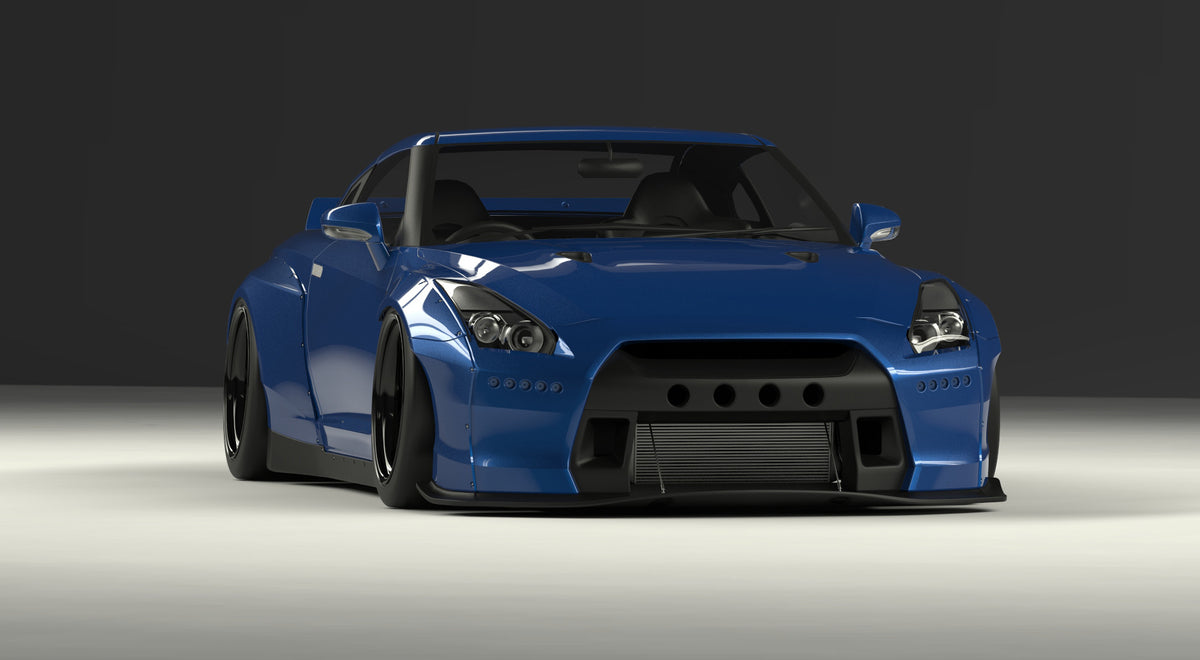 Pandem | V2.5 Nissan R35 GT-R + Wing [Options] | 2009-2015