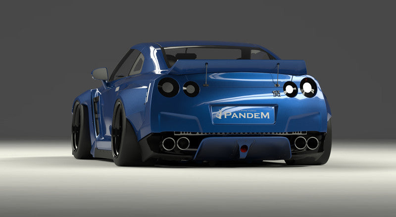 Pandem | V2.5 Nissan R35 GT-R + Wing [Options] | 2009-2015